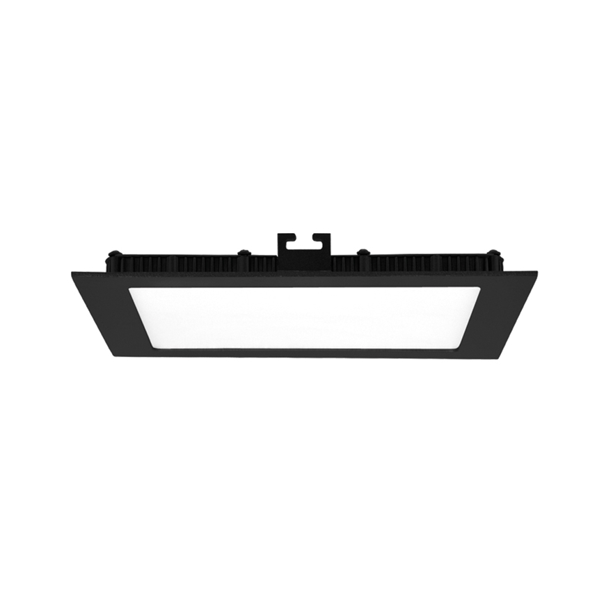 LED kupatilsko ugradno svetlo RAFA LED/25W/230V 3000/4000/6000K 30x30 cm IP44 crno
