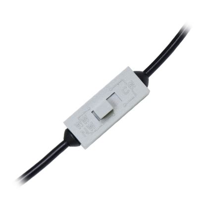 LED kupatilsko ugradno svetlo RAFA LED/25W/230V 3000/4000/6000K 30x30 cm IP44 crno
