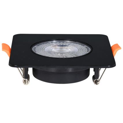 LED prigušiva ugradno svetlo KENT LED/3/5/7W/230V3000/4000/6000K 9x9 cm crna
