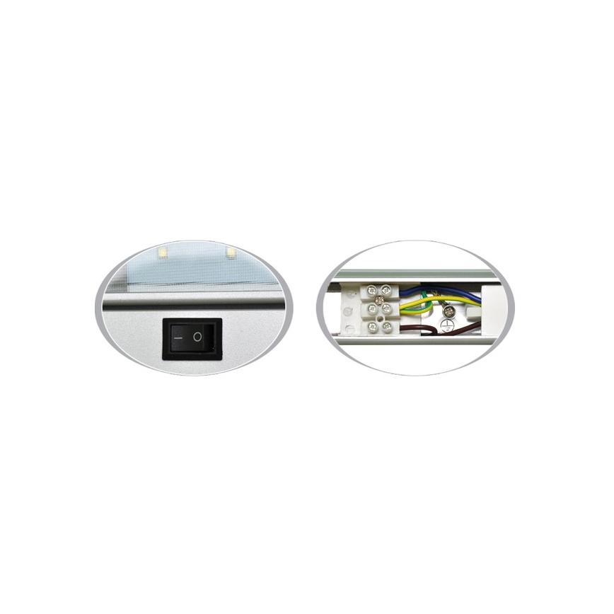 LED svetlo za montažu ispod ormarića GANYS LED/5,5W/230V