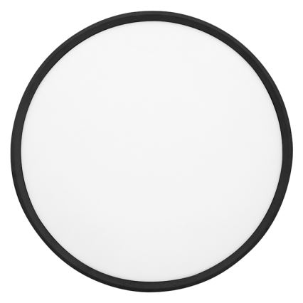LED plafonska svetiljka SALY LED/40W/230V 3000/4000/6000K prečnik 50 cm IP40 crna