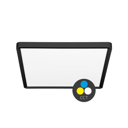 LED plafonsko svetlo TERY LED/24W/230V 3000/4000/6000K 30x30 cm IP40 crna