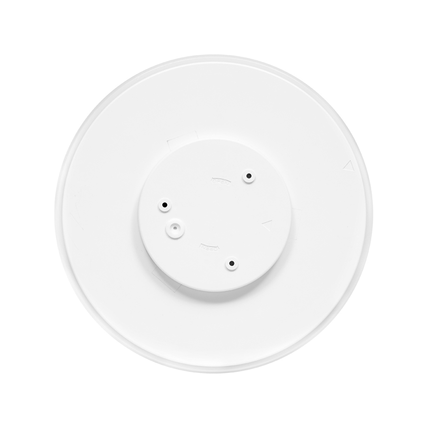 LED kupatilsko plafonsko svetlo LIRA LED/12W/230V 4000K prečnika 25 cm IP44 crno