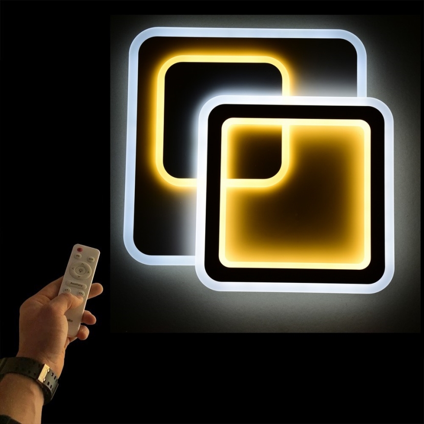 LED prigušiva plafonska svetiljka REST LED/80W/230V 2700-6500K + daljinski upravljač