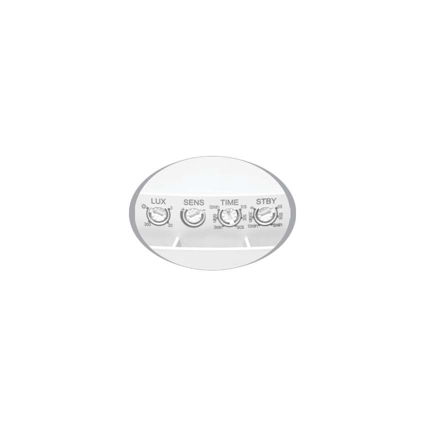 LED spoljašnja plafonska svetiljka sa senzorom MOVA LED/16W/230V IP65