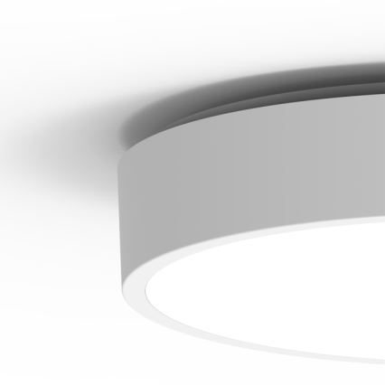 LED spoljašnja plafonska svetiljka sa senzorom MARTIN LED/15W/230V 3000/4000K fi 30 cm IP65 bela