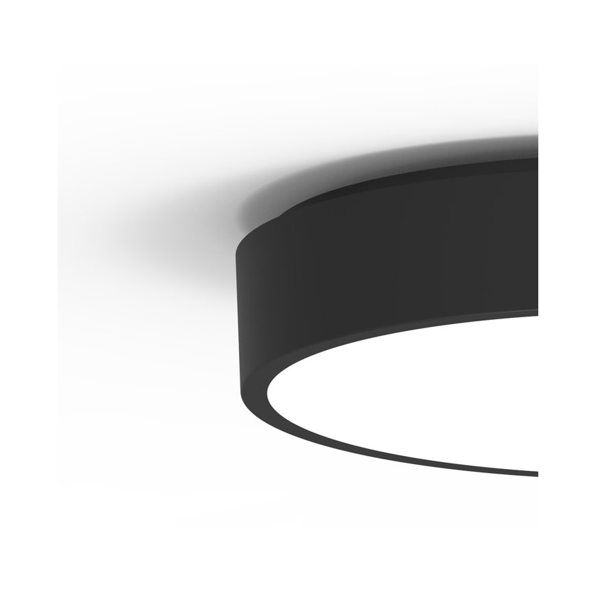 LED spoljno plafonsko svetlo sa senzorom MARTIN LED/15W/230V 3000/4000K prečnik 30 cm IP65 crno