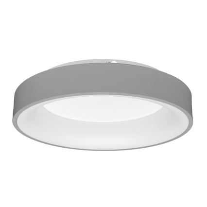 LED prigušiva stropna svetiljka NEST LED/40W/230V 3000-6500K siva + daljinski upravljač