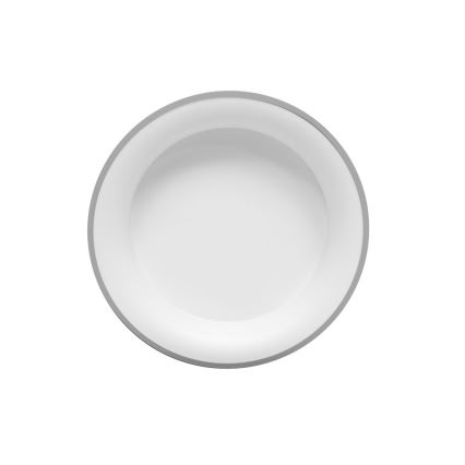LED prigušiva stropna svetiljka NEST LED/40W/230V 3000-6500K siva + daljinski upravljač