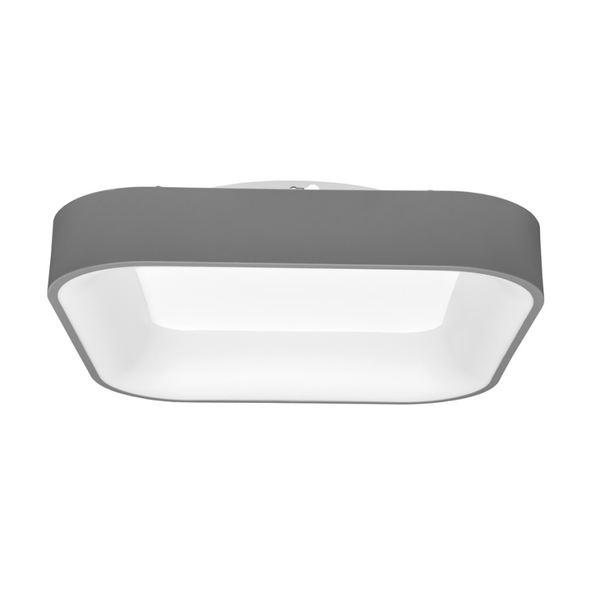 LED prigušiva plafonska svetiljka NEST LED/40W/230V 3000-6500K siva + daljinski upravljač