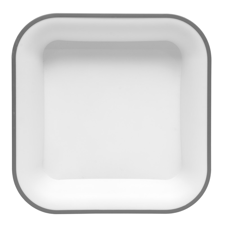 LED prigušiva plafonska svetiljka NEST LED/40W/230V 3000-6500K siva + daljinski upravljač