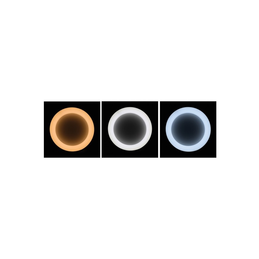 LED prigušiva viseći luster na sajli NEST LED/40W/230V 3000-6500K siva + daljinski upravljač