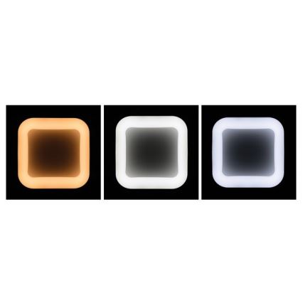 LED prigušiva luster na sajli NEST LED/40W/230V 3000-6500K beo + daljinski upravljač