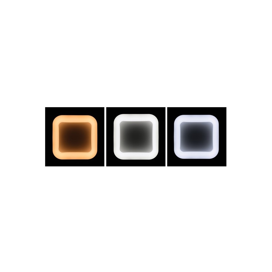 LED prigušiva luster na sajli NEST LED/40W/230V 3000-6500K siva + daljinski upravljač