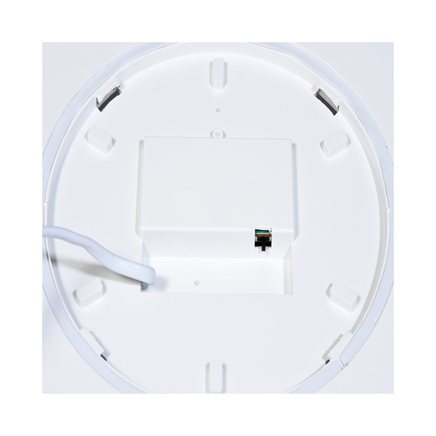 LED kupatilsko stropno svetlo MAKARON LED/24W/230V 3000/4000/6000K prečnik 30 cm IP44 crna