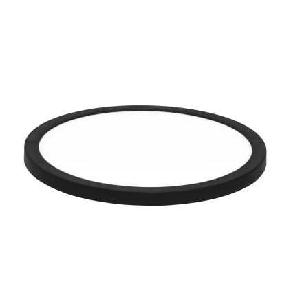 LED prigušiva panel LEXA LED/6/12/18W/230V 3000/4000/6000K prečnik 22,5 cm crna