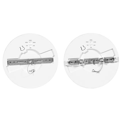 LED prigušiva panel LEXA LED/12/18/24W/230V 3000/4000/6000K prečnik 30 cm bela