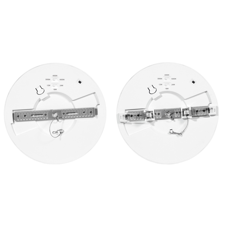 LED prigušiva ugradna plafonska svetiljka sa senzorom LEXA LED/12/18/24W/230V 3000/4000/6000K prečnik 30 cm bela