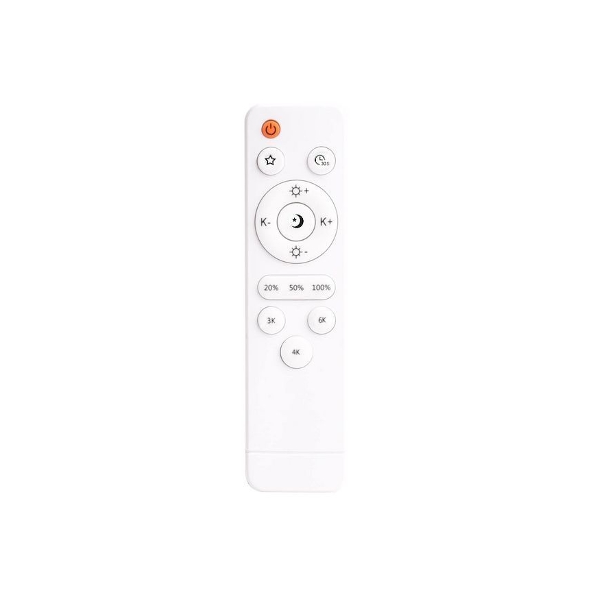 LED prigušiva stropna svetiljka DIAMANT LED/50W/230V + daljinski upravljač