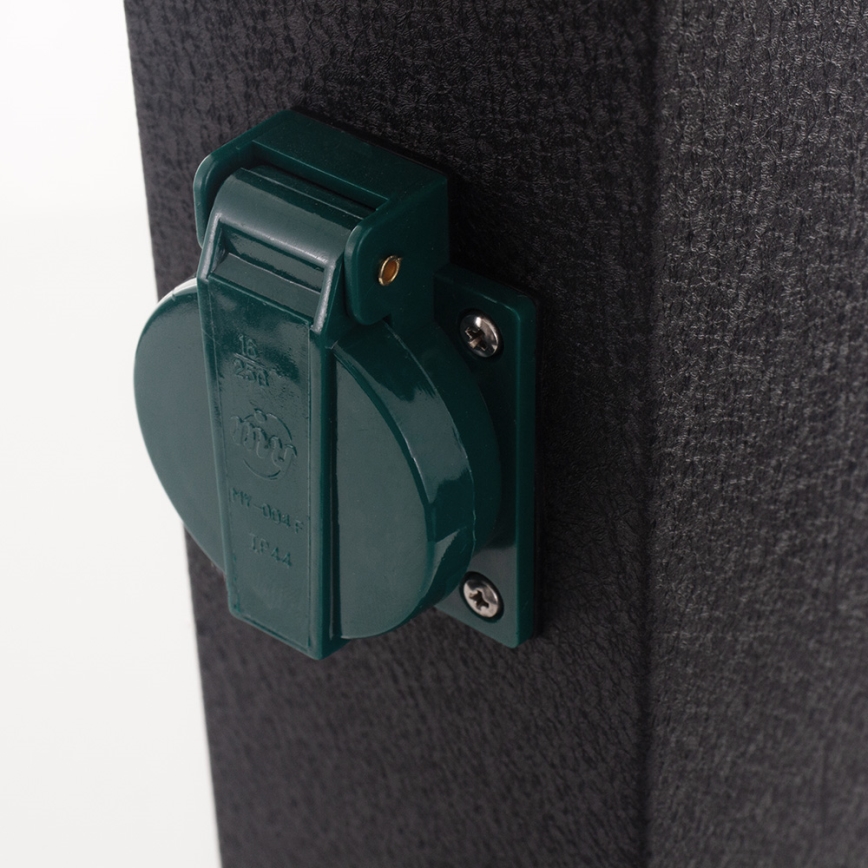 Spoljni stub sa dve utičnice (2Z) i tajmerom, IP44