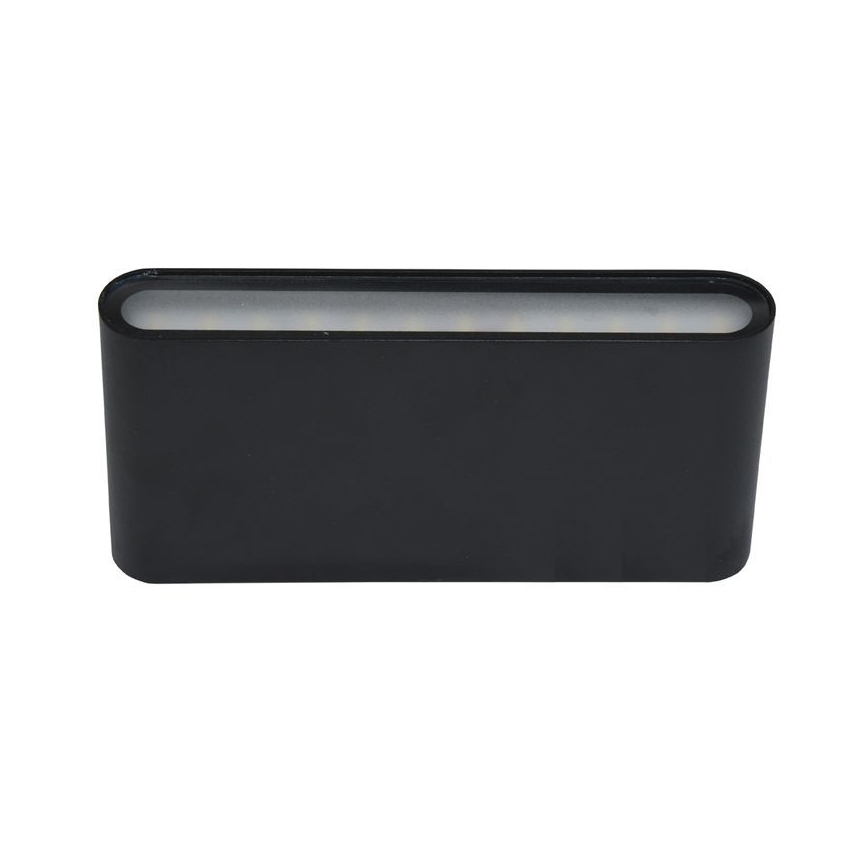LED spoljna zidna lampa BRICK 2xLED/6W/230V 3000/4000/6500K IP65 crna
