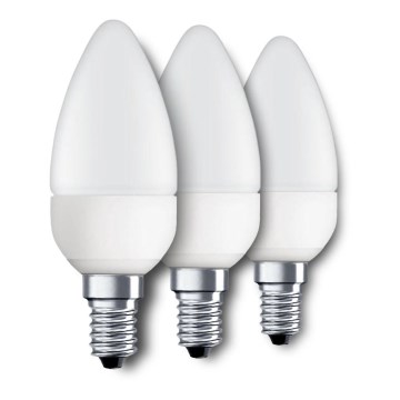 Eglo 10697 - Komplet 3x LED sijalice E14/4W/230V 320 lm svećica 3000K