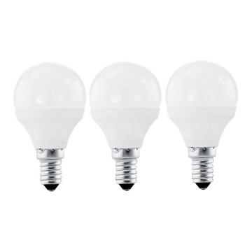 Eglo 10698 - SET 3x LED sijalica E14/4W/230V 320lm 3000K