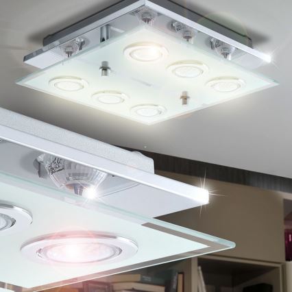 EGLO 13551 - LED plafonsko svetlo CABO 6xGU10/3W/230V