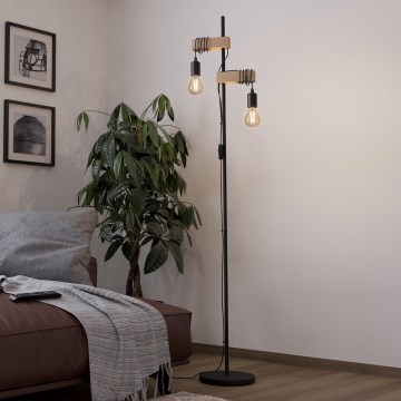 Eglo 183215 - Podna lampa TOWNSHEND 2xE27/10W/230V