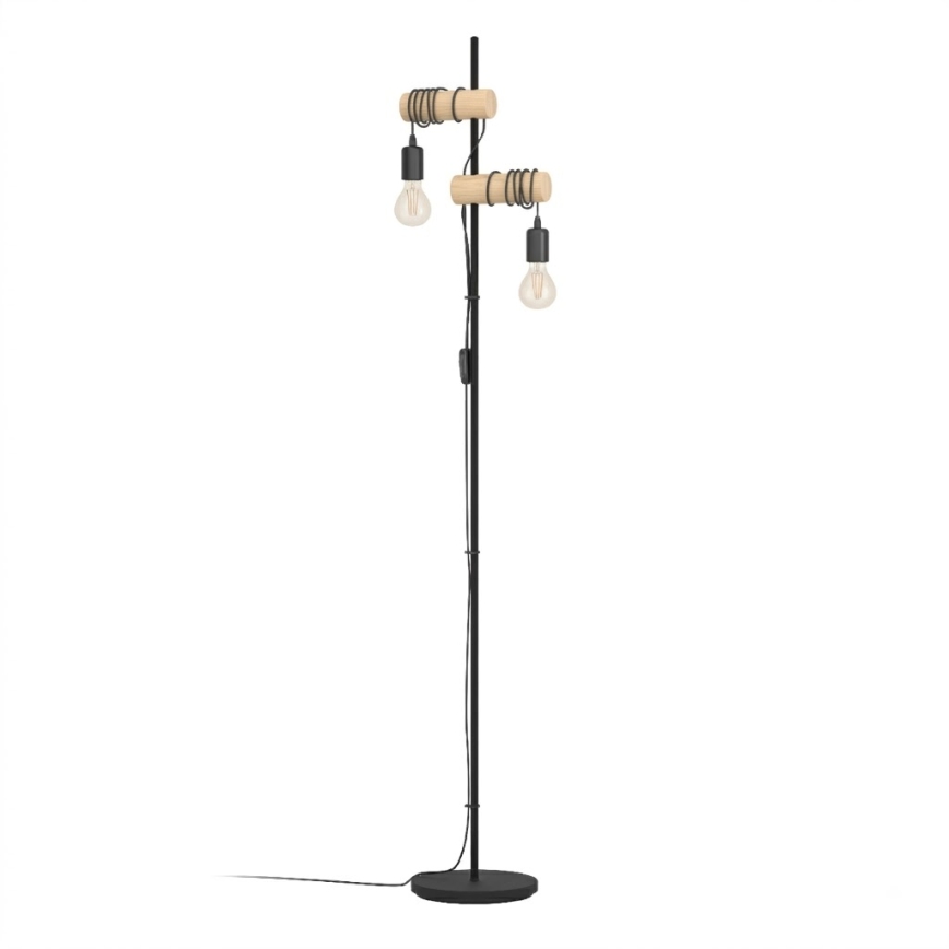 Eglo 183215 - Podna lampa TOWNSHEND 2xE27/10W/230V