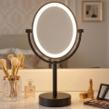 Eglo 201599 - Kozmetičko ogledalo sa LED osvetljenjem LED/4W/4xAA IP65 crno