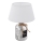 Eglo 202115 - Stona lampa MOJADA 1xE27/40W/230V bela