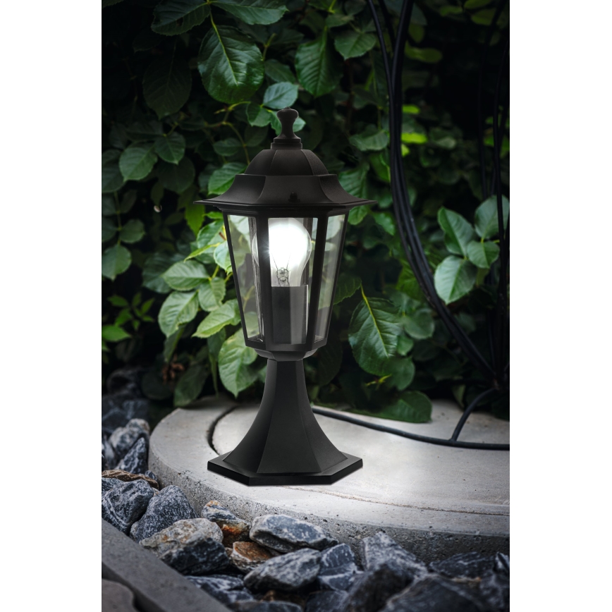 EGLO - Spoljašnja lampa 1xE27/60W crna IP44