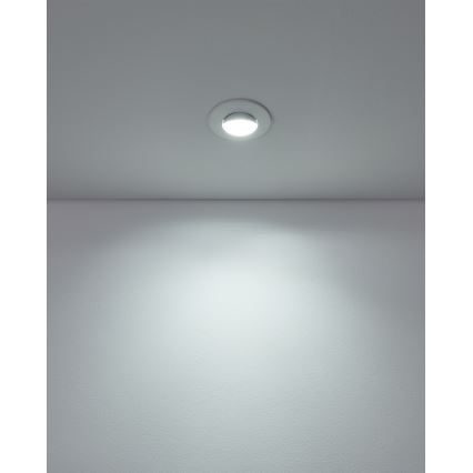 Eglo - Set od 3 ugradne LED svetiljke LED/4,9W/230V 2700/4000/6500K prečnik 9 cm bela