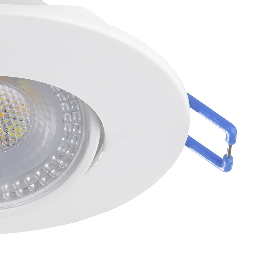 Eglo - Set od 3 ugradne LED svetiljke LED/4,9W/230V 2700/4000/6500K prečnik 9 cm bela