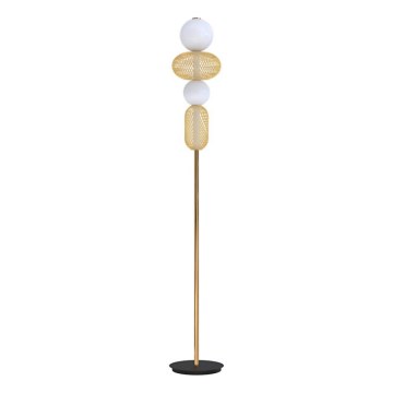 Eglo 300482 - LED prigušiva podna lampa CEGLIE LED/20W/230V 2200-6500K zlatna