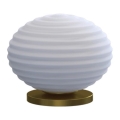 Eglo 300502 - Stona lampa ERCALTO 1xE27/25W/230V zlatna