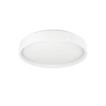 Eglo 300686 - LED RGBW prigušiva stropna svetiljka MASSIGNANO-Z LED/18,5W/230V 2700-6500K pr. 40 cm bela + daljinski upravljač