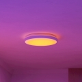 Eglo 300689 - LED RGBW prigušiva stropna svetiljka MONTARELLINO-Z LED/18,5W/230V 2700-6500K prečnik 38,7 cm bela + daljinski upravljač