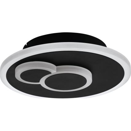 Eglo - LED plafonsko svetlo LED/7,8W/230V Ø 20 cm crno