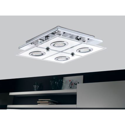 EGLO - LED plafonsko svetlo 4xGU10/3W/230V