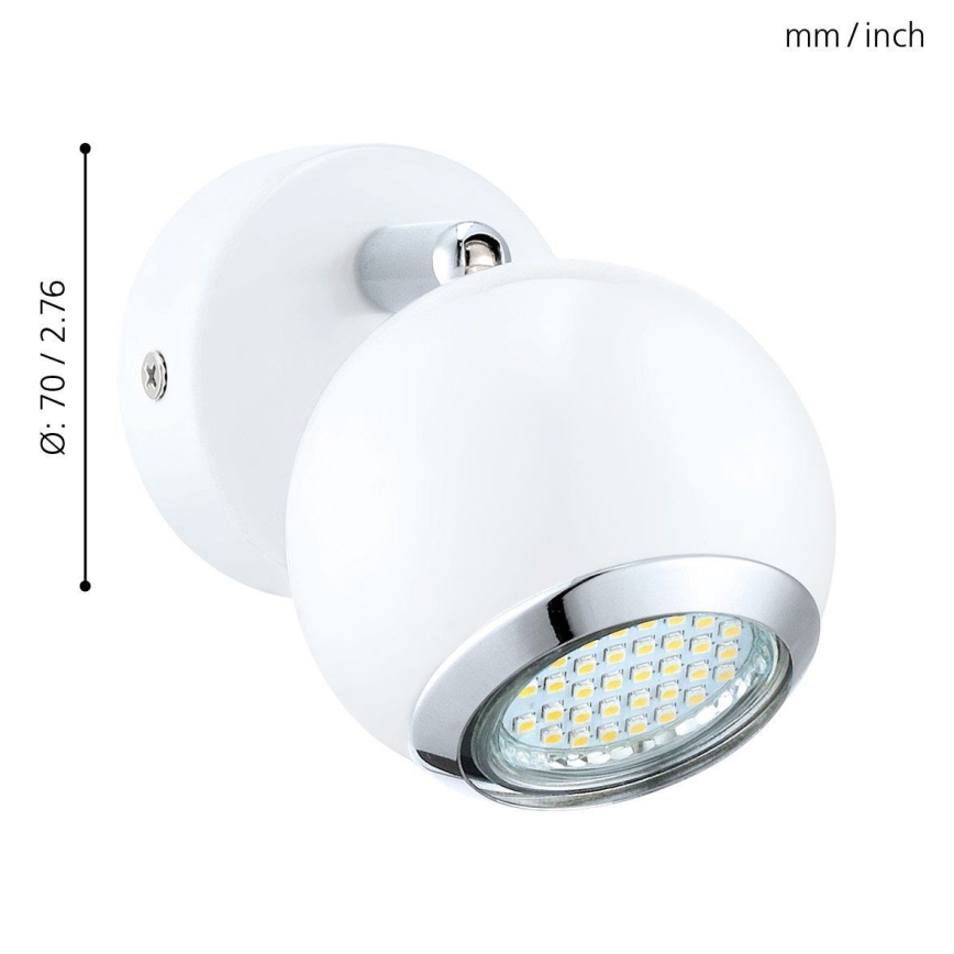 EGLO - LED spot svetlo 1xGU10/3W LED