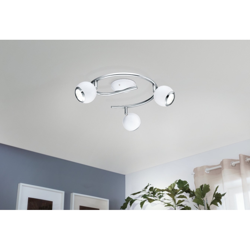 EGLO - LED spot svetiljka 3xGU10/3W LED