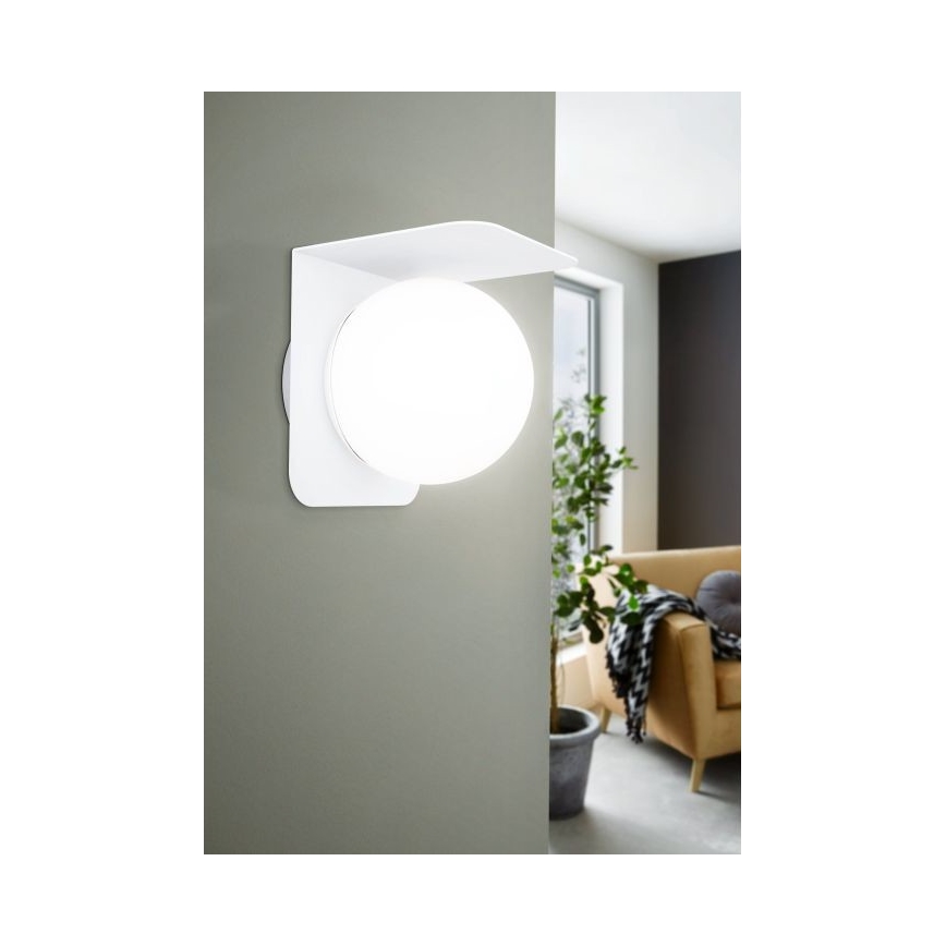 Eglo 31052 - LED RGBW prigušiva spoljašnja svetiljka CORRIENTES 1xE27/9W/230V IP44 bela