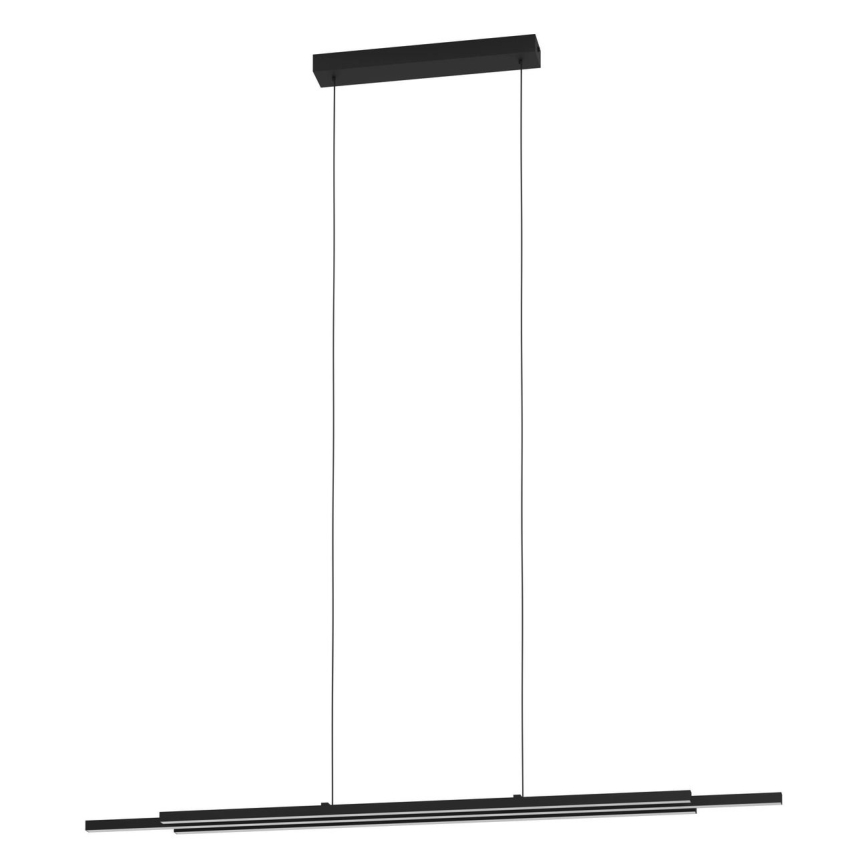 Eglo 31232 - LED luster na sajli CANNIGIONA LED/20,3W/230V crna