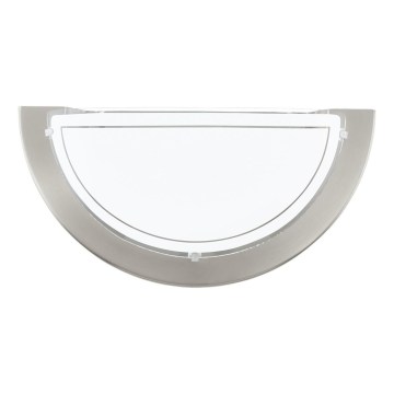Eglo 31437 - Zidno rasvetno telo 1xE27/60W/230V mat hrom