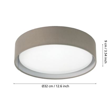 Eglo - LED stropno svetlo LED/11W/230V