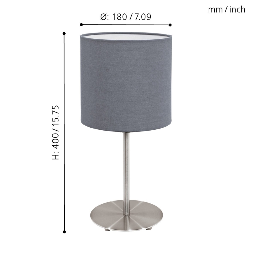 Eglo - Stona lampa 1xE27/60W/230V