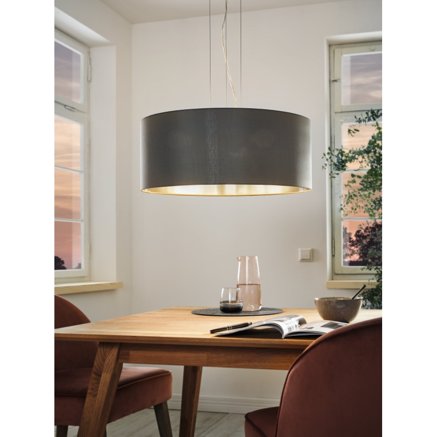 Eglo 31606 - Luster na sajli MASERLO 3xE27/60W/230V