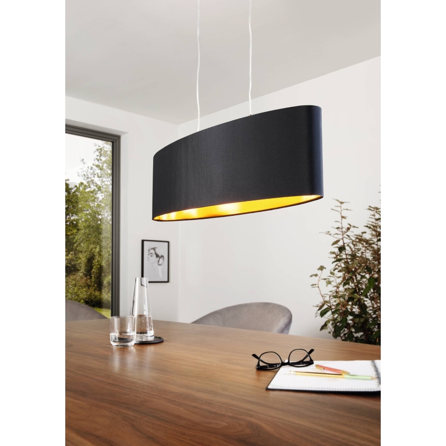 Eglo - Viseći luster na sajli 2xE27/60W/230V